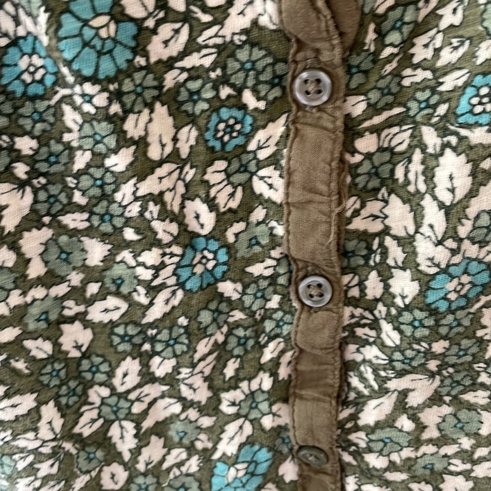 American Eagle Outfitters 🦅 Olive Paisley Tank - Picture 8 of 12